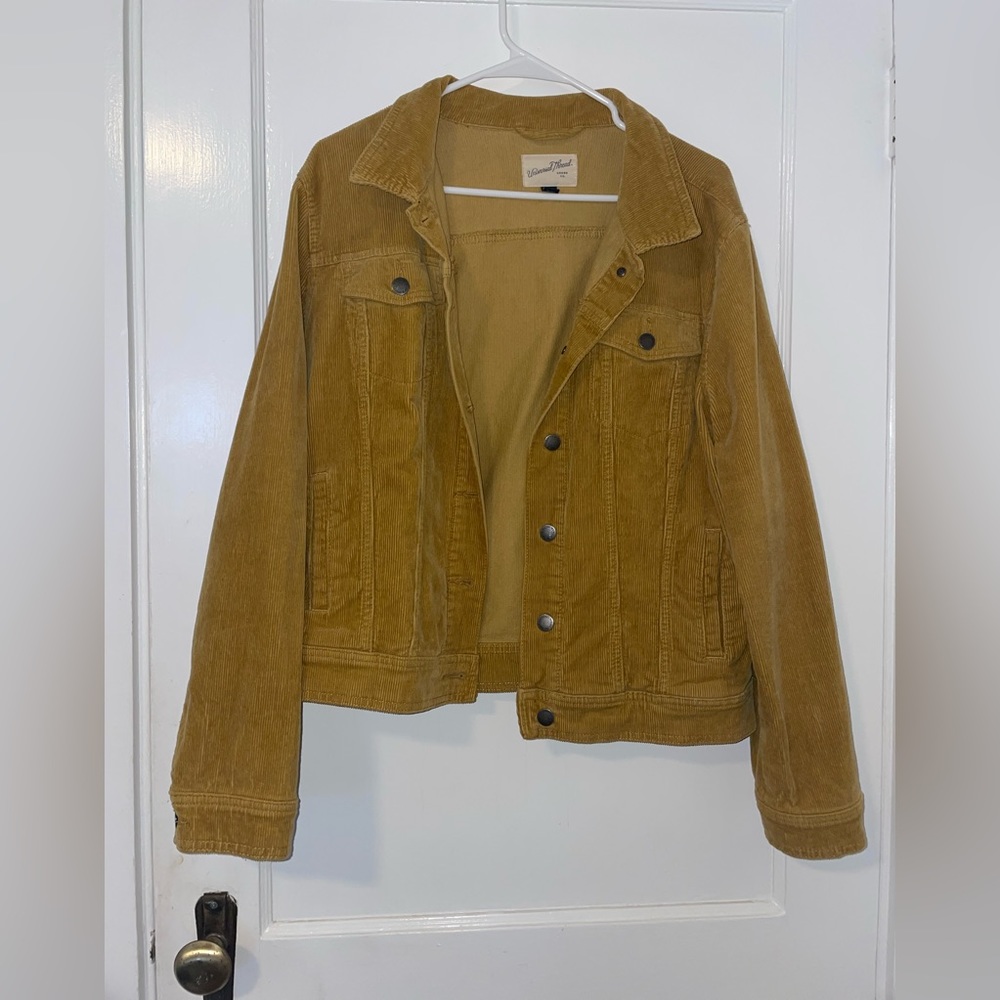 Mustard yellow jacket